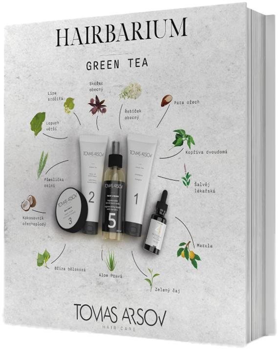  Sada vlasové kosmetiky Tomas Arsov HAIRBARIUM Green Tea sada 850 ml