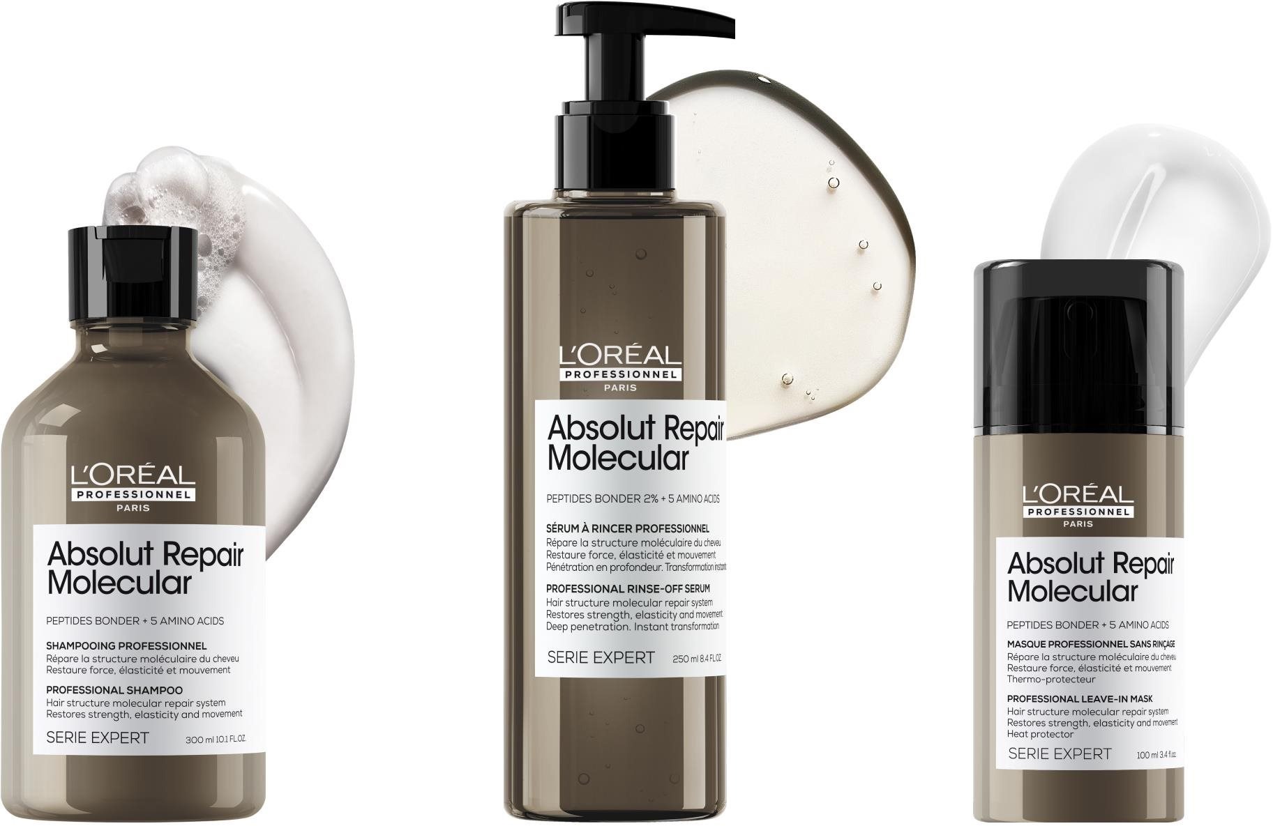 Shampoo L'ORÉAL PROFESSIONNEL Serie Expert Absolut Repair Molecular Shampoo 500 ml