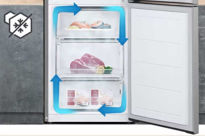 Kombinovaná lednice LG GBP62PZTBC