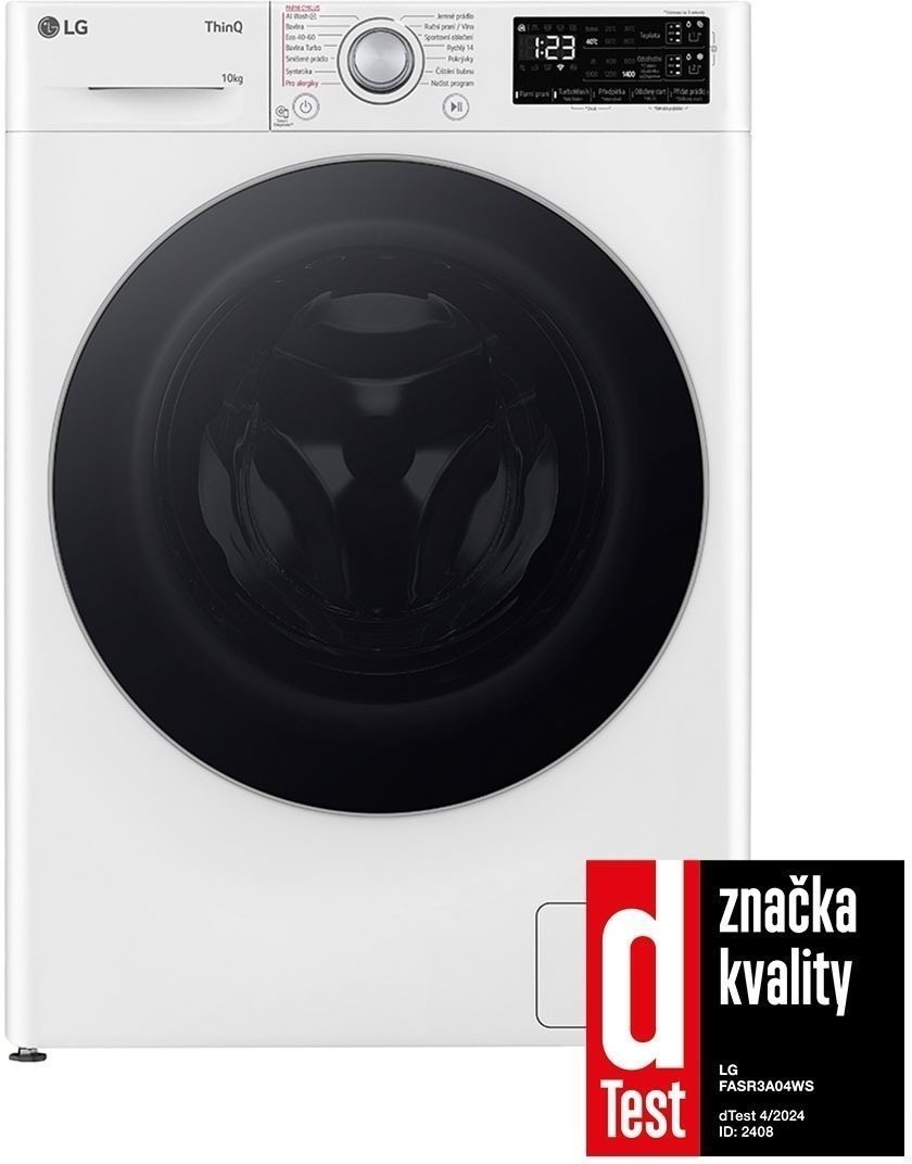 Parná práčka LG FASR3A04WS