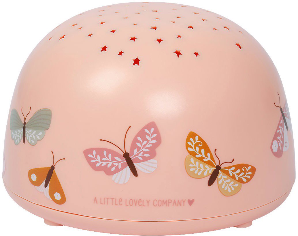 Children's projector A Little Lovely Company lamp with projector butterflies