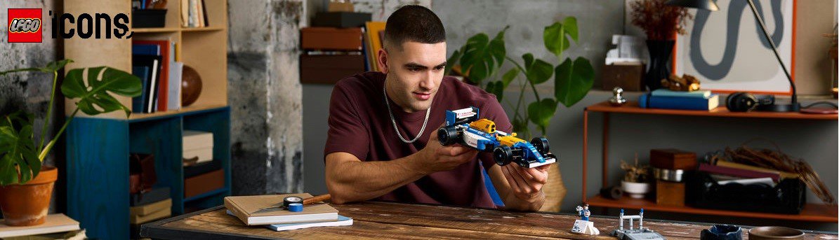 LEGO® Icons 10353 Williams Racing FW14B a Nigel Mansell