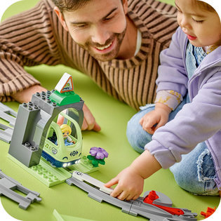LEGO® DUPLO® 10425 Železniční tunel a koleje – rozšiřující sada