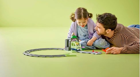 LEGO® DUPLO® 10425 Železniční tunel a koleje – rozšiřující sada