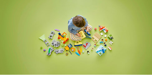 LEGO® DUPLO® 10428 Velký interaktivní komunitní vláček