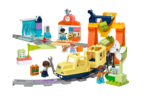 LEGO® DUPLO® 10428 Velký interaktivní komunitní vláček