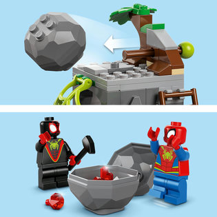 LEGO® Marvel Spidey and his Amazing Friends 11199 Spidey's Team and the Dinosaur Rescue Truck
