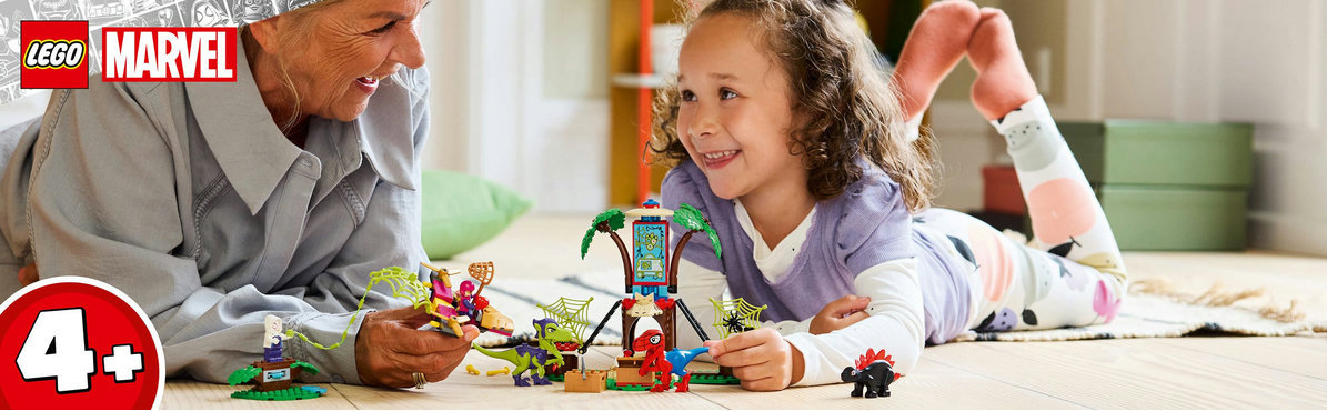LEGO® Marvel Spidey and his Amazing Friends 11200 Spidey, Gobby and the Raptor Battle at the Tree Base