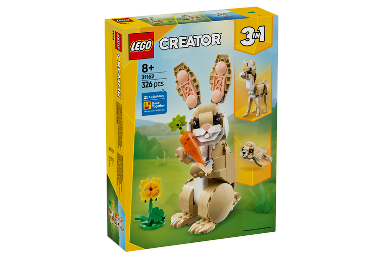 LEGO® Creator 3 v 1 31162 Roztomilý králíček