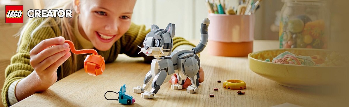 LEGO stavebnica LEGO® Creator 3 v 1 31163 Hravá mačka
