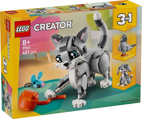 LEGO stavebnica LEGO® Creator 3 v 1 31163 Hravá mačka