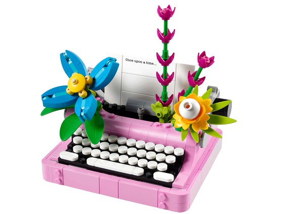 LEGO® Creator 3 in 1 31169 Schreibmaschine mit Blumen
