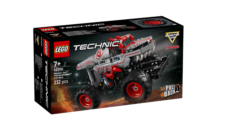 LEGO® Technic 42200 Monster Jam™ ThunderROARus™ s natahovacím motorem