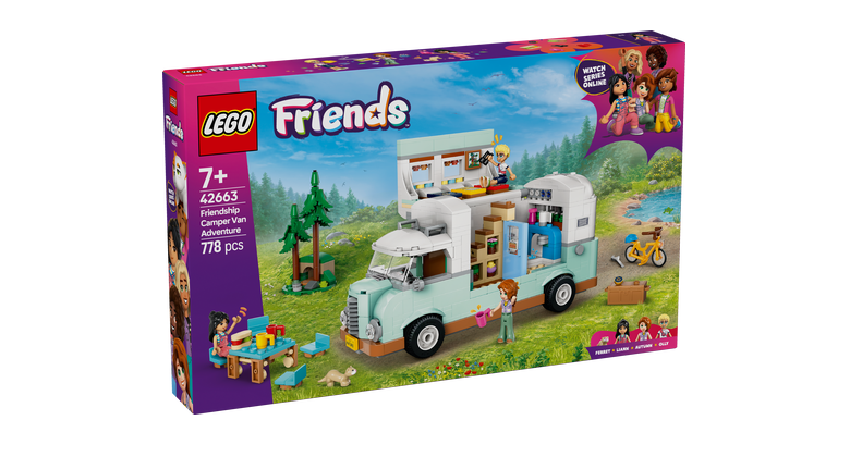 LEGO® Friends 42663 Adventures with the Friendship Caravan