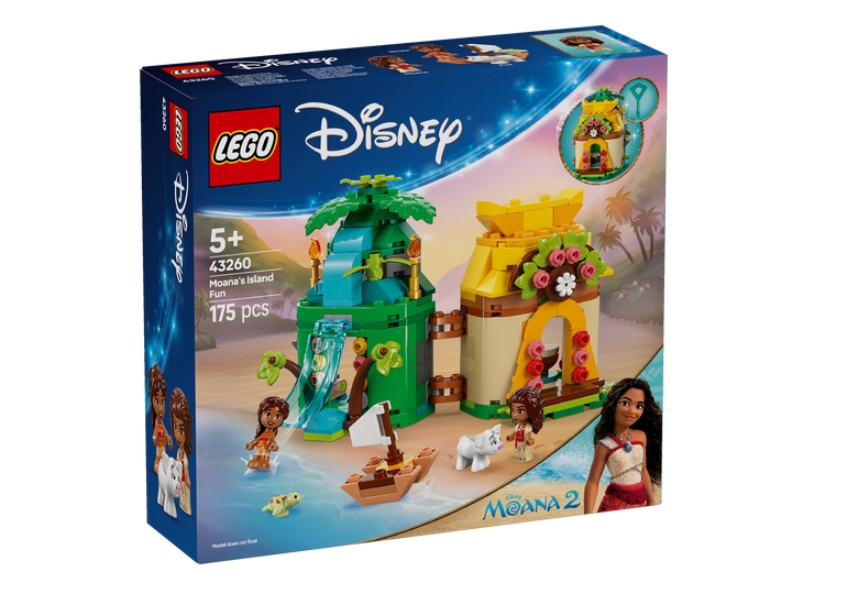 LEGO® - Disney Princess 43260 Vaiana und der Spaß auf der Insel