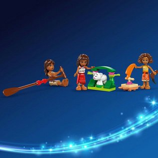 LEGO® - Disney Princess 43270 Vaiana and the Canoe Adventure