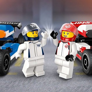 LEGO stavebnice LEGO® City 60464 Závodní vozy F1® Williams Racing a Haas F1®