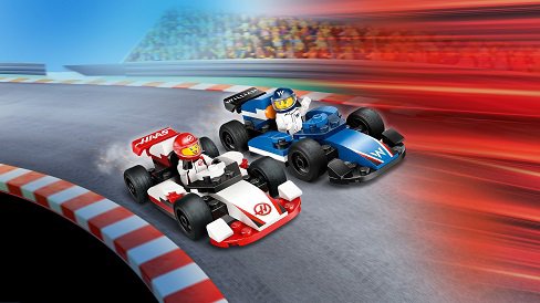 LEGO stavebnice LEGO® City 60464 Závodní vozy F1® Williams Racing a Haas F1®