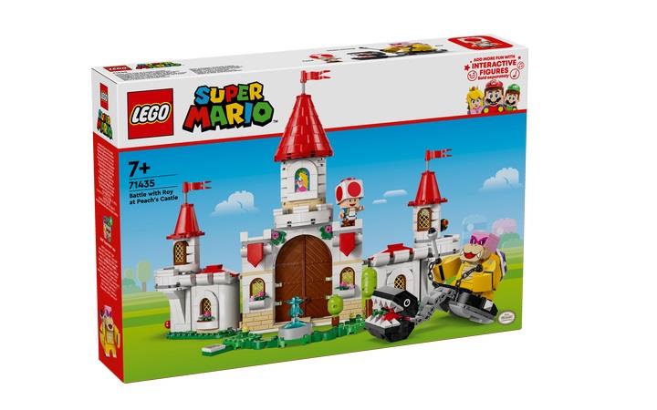 LEGO stavebnica Super Mario™ 71435 Bitka s Royom na hrade Peach