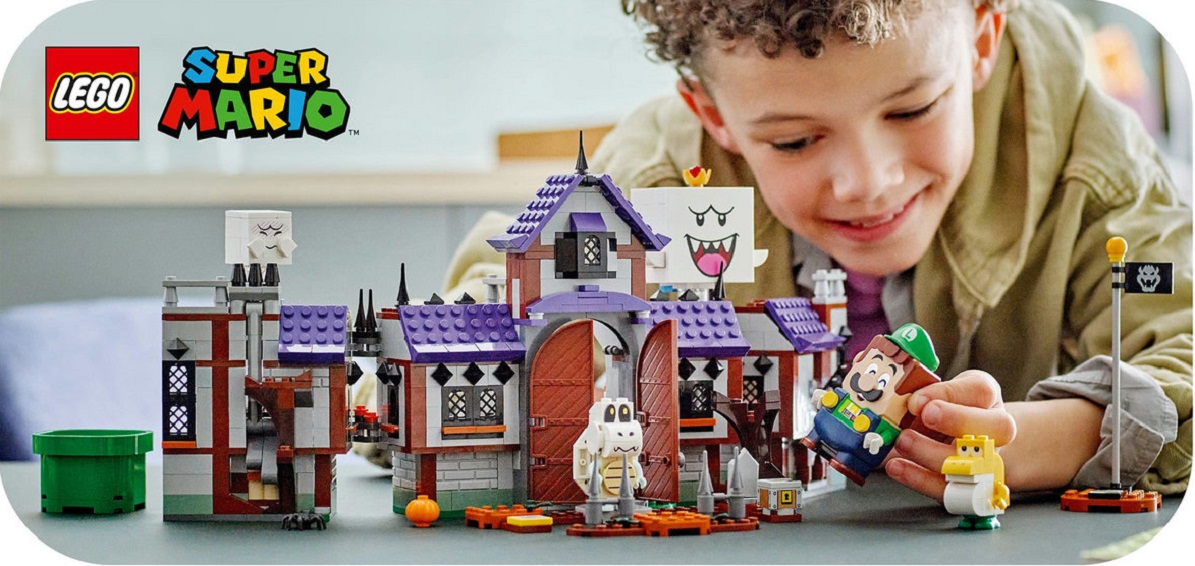 LEGO® Super Mario™ 71436 King Boo a strašidelné sídlo