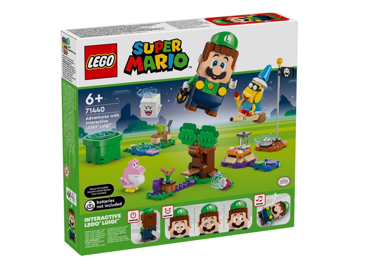 LEGO® Super Mario™ 71440 Interaktivní LEGO® Luigi™ a dobrodružství