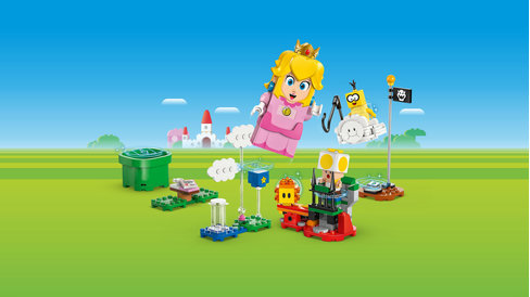 LEGO® Super Mario™ 71441 Interaktivní LEGO® Peach™ a dobrodružství