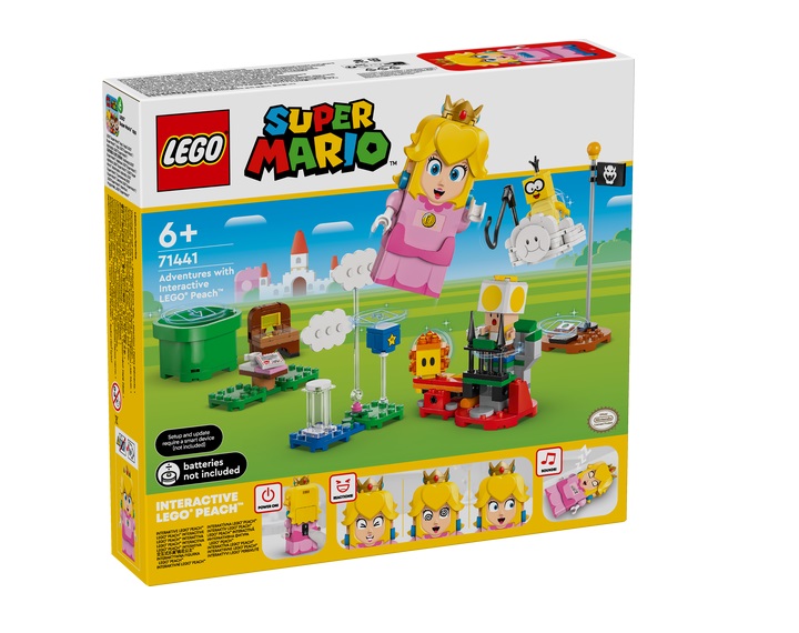 LEGO® Super Mario™ 71441 Interaktivní LEGO® Peach™ a dobrodružství