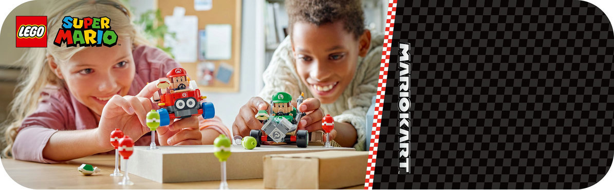 LEGO® Super Mario™ 72034 Mario Kart™ – Baby Mario vs. Baby Luigi