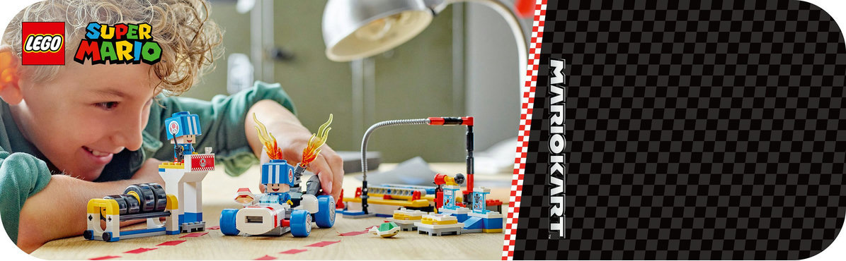 LEGO® Super Mario™ 72035 Mario Kart™ – Toad a jeho garáž