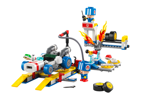 LEGO® Super Mario™ 72035 Mario Kart™ – Toad a jeho garáž