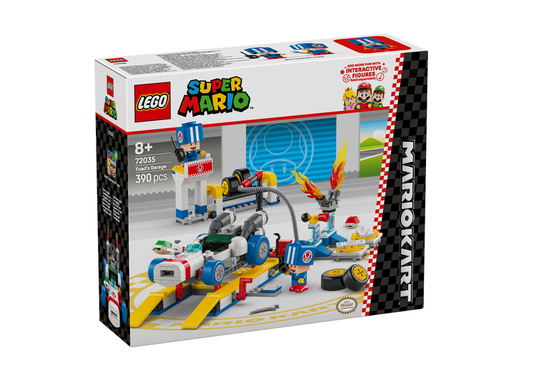LEGO® Super Mario™ 72035 Mario Kart™ – Toad a jeho garáž