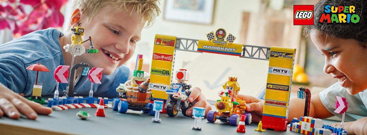 LEGO® Super Mario™ 72036 Mario Kart™ – Baby Peach a sada Grand Prix