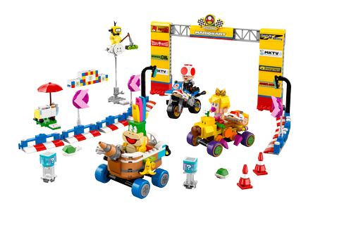 LEGO® Super Mario™ 72036 Mario Kart™ – Baby Peach a sada Grand Prix