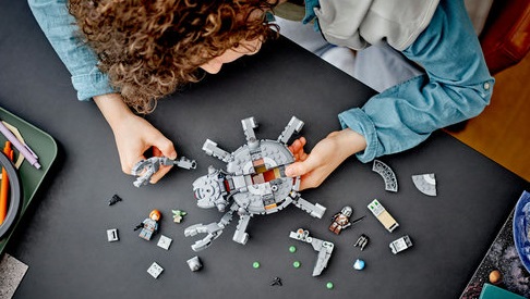 LEGO stavebnica 75361 Star Wars pavúčí tank