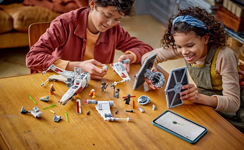 LEGO Bausatz LEGO® Star Wars™ 75393 TIE Fighter und X-Wing – Kombinationsbausatz