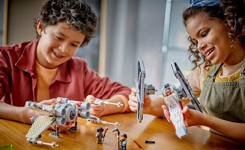LEGO Bausatz LEGO® Star Wars™ 75393 TIE Fighter und X-Wing – Kombinationsbausatz
