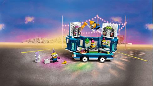 LEGO® Ja, zloduch 4 75581 Mimoni a hudobné párty autobus