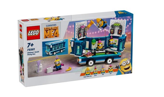 LEGO® Ja, zloduch 4 75581 Mimoni a hudobné párty autobus