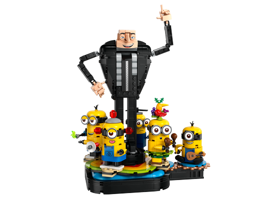 LEGO® Ja, zloduch 4 75582 Gru a mimoni z kociek