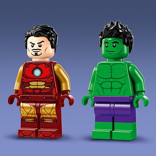 LEGO LEGO® Marvel 76287 Iron Man with motorcycle and Hulk