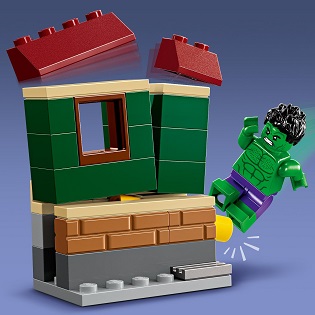 LEGO LEGO® Marvel 76287 Iron Man with motorcycle and Hulk