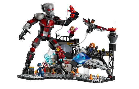 LEGO® Marvel 76314 Action Battle - Captain America: Civil War