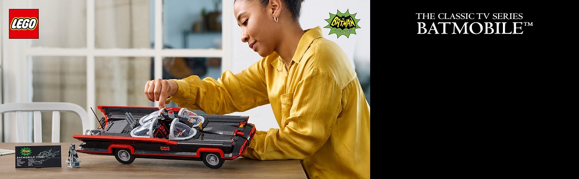 LEGO® DC Batman™ 76328 Batman™: das Batmobil aus der klassischen Fernsehserie