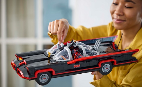 LEGO® DC Batman™ 76328 Batman™: das Batmobil aus der klassischen Fernsehserie