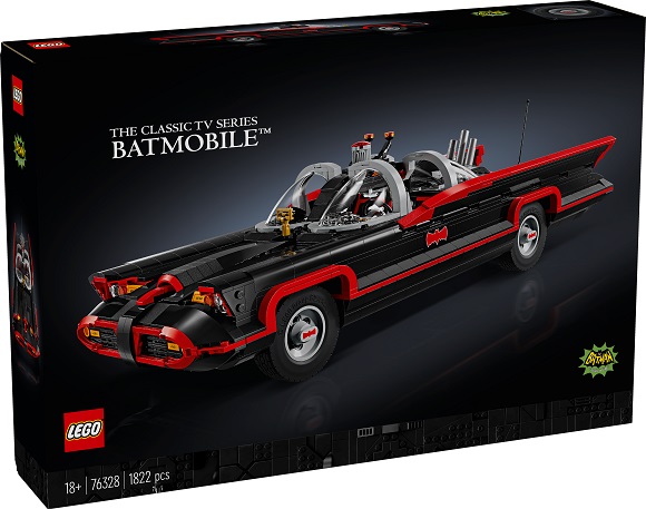 LEGO® DC Batman™ 76328 Batman™: das Batmobil aus der klassischen Fernsehserie