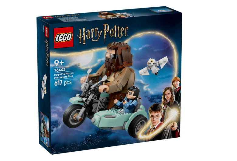 LEGO® Harry Potter™ 76443 Hagrid™ a Harry na motorce