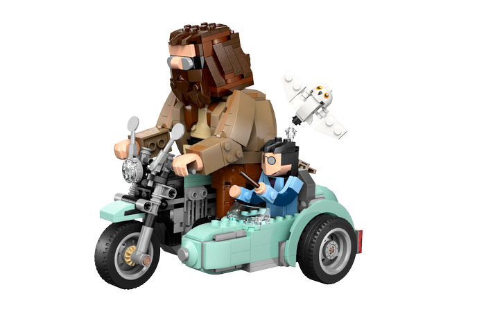 LEGO® Harry Potter™ 76443 Hagrid™ a Harry na motorce