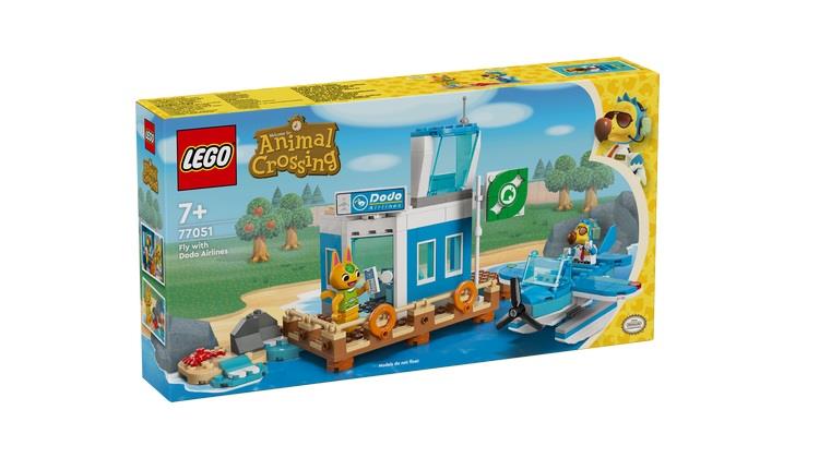 LEGO® Animal Crossing™ 77051 Flieg mit Dodo Airlines