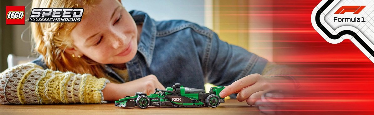 LEGO® Speed Champions 77247 KICK Sauber F1® Team C44 Rennauto