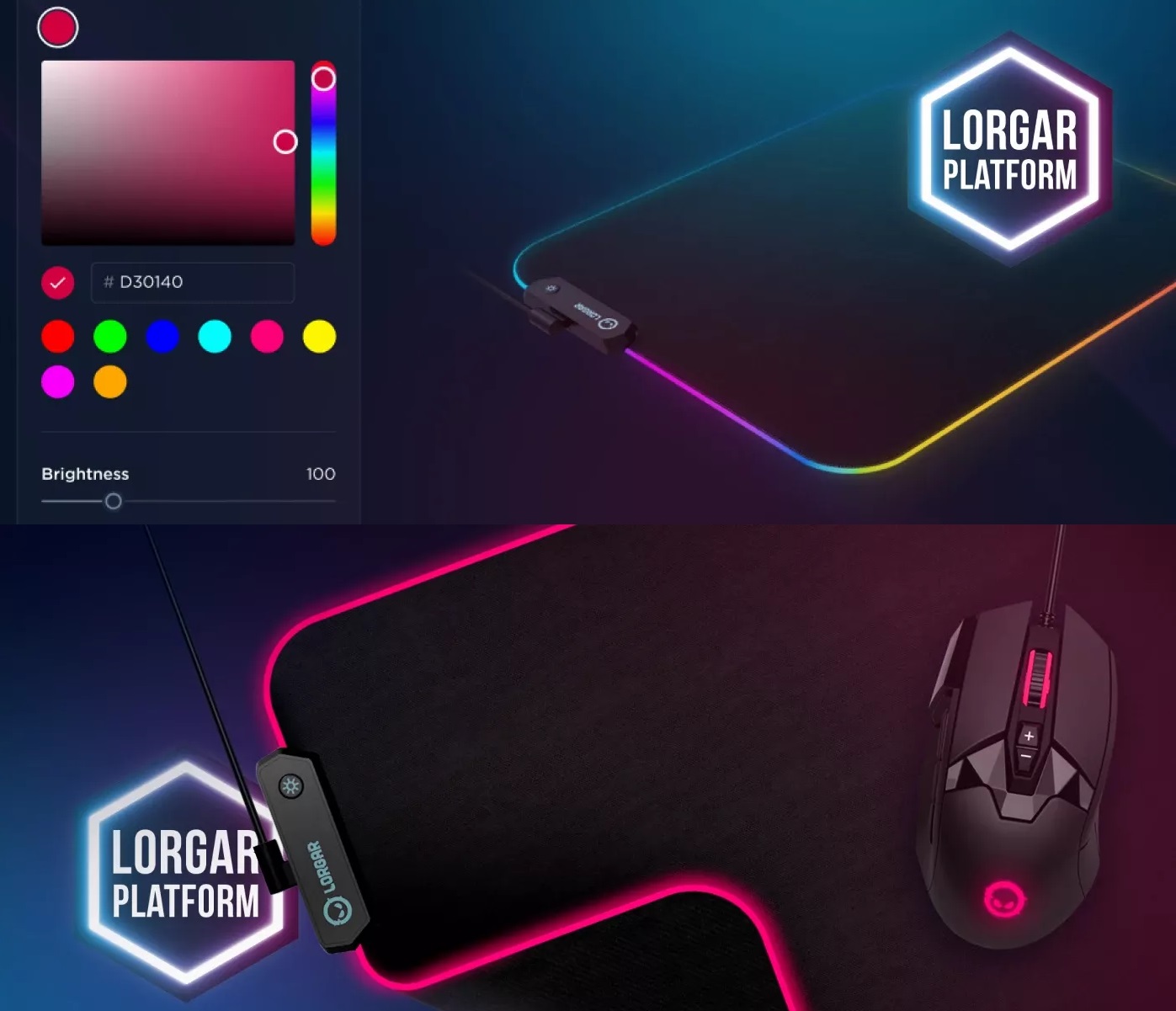 Podložka pod myš LORGAR Steller 919 XL